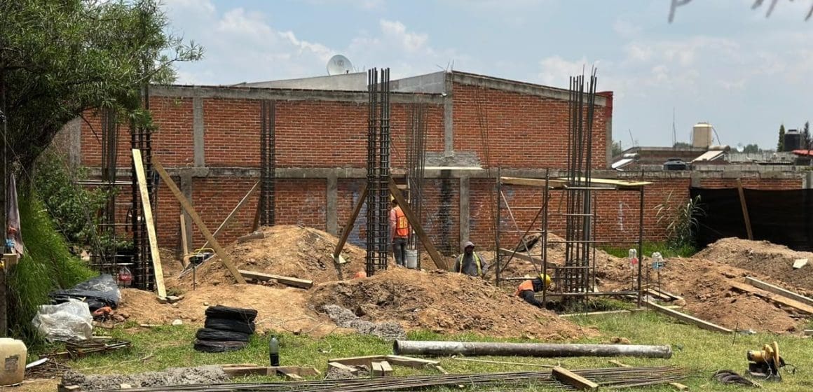 Evalúan daños en Secundaria Técnica No. 45 de Coronango e invierte 3.2 mdp en rehabilitación