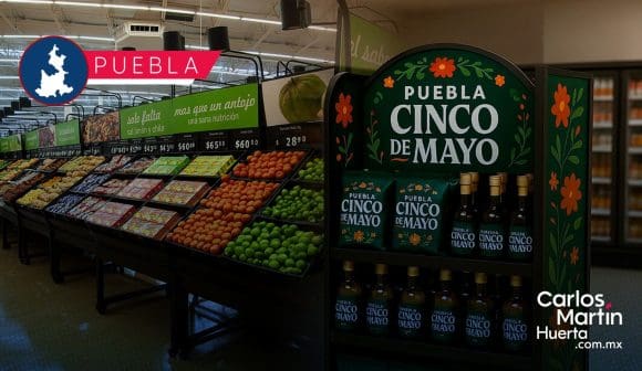 Buscará Armenta que Walmart y otras cadenas vendan la marca “Puebla Cinco de Mayo”