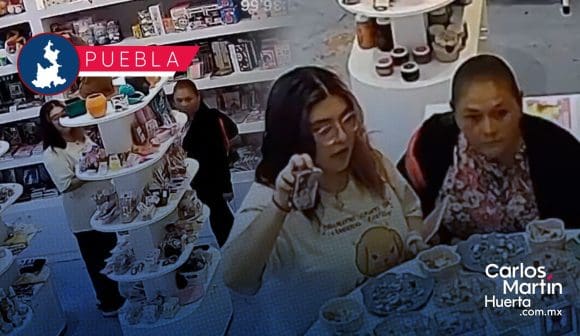 Captan a mujeres robando “ternurines” en tienda del Paseo Bravo en Puebla