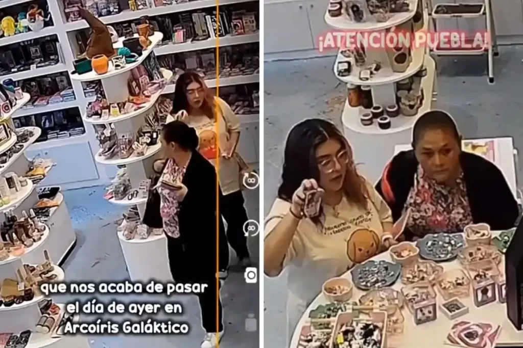 Captan a mujeres robando “ternurines” en tienda del Paseo Bravo en Puebla 