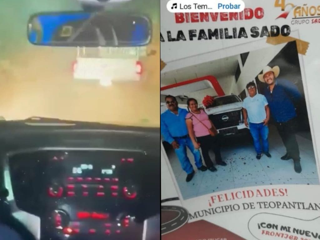 Captan a policías de Teopantlán ebrios y escuchando narcocorridos en patrulla nueva