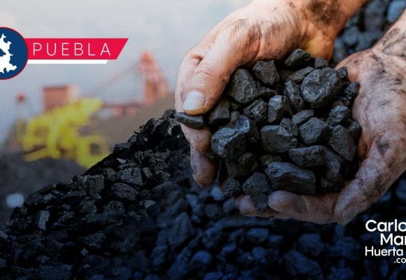 Realizan operativo en negocios de carbón en la Central de Abasto Puebla
