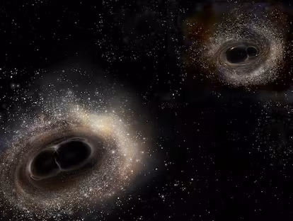 Científicos detectan la mayor fusión de agujeros negros registrada 2 Cientificos detectan la mayor fusion de agujeros negros registrada 3