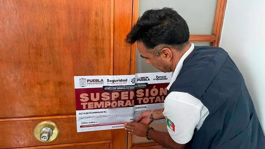 Clausuran empresa de traslado de valores en Puebla por irregularidades