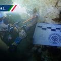 Descubren 22 fósiles marinos en los cenotes de la Península de Yucatán
