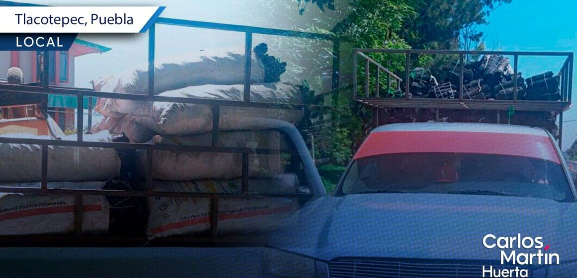 Desmantelan red de carbón ilegal en Tlacotepec; hay 4 detenidos