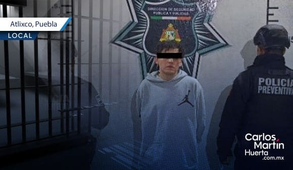 Detenido a hombre con arma de fuego en Atlixco