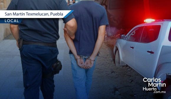 Detenido en Texmelucan por agredir a su ex pareja y robarle 25 mil pesos