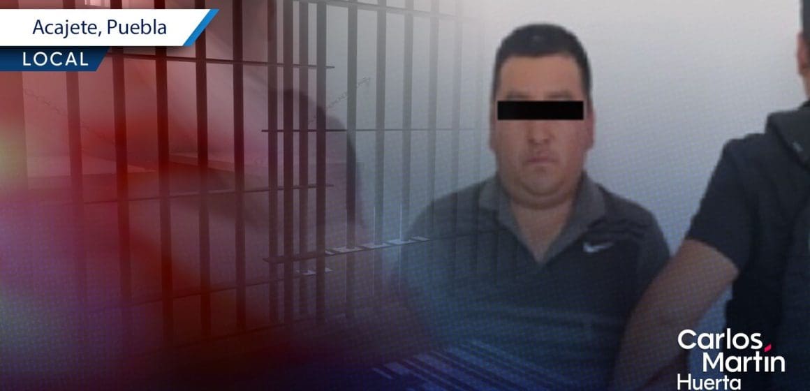 Capturan a sujeto que mató a golpes a un hombre en Acajete  