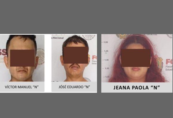 Detienen a tres implicados en asesinato de maestra jubilada y taxista en Veracruz