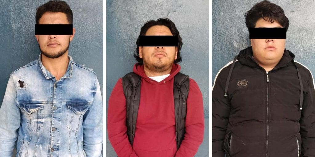 Detienen a tres presuntos asaltantes en la autopista México-Puebla