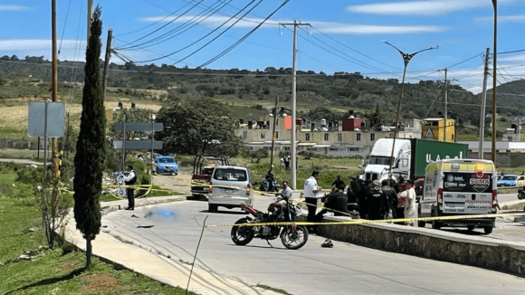 Trágico accidente en Ciudad Serdán: Menor de edad fallece tras derrape en motocicleta