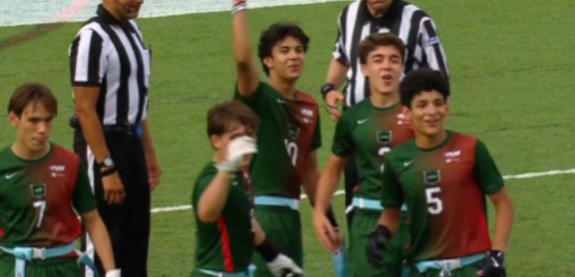 Tornados de Nuevo León conquistan el oro en Flag Football Internacional 2025