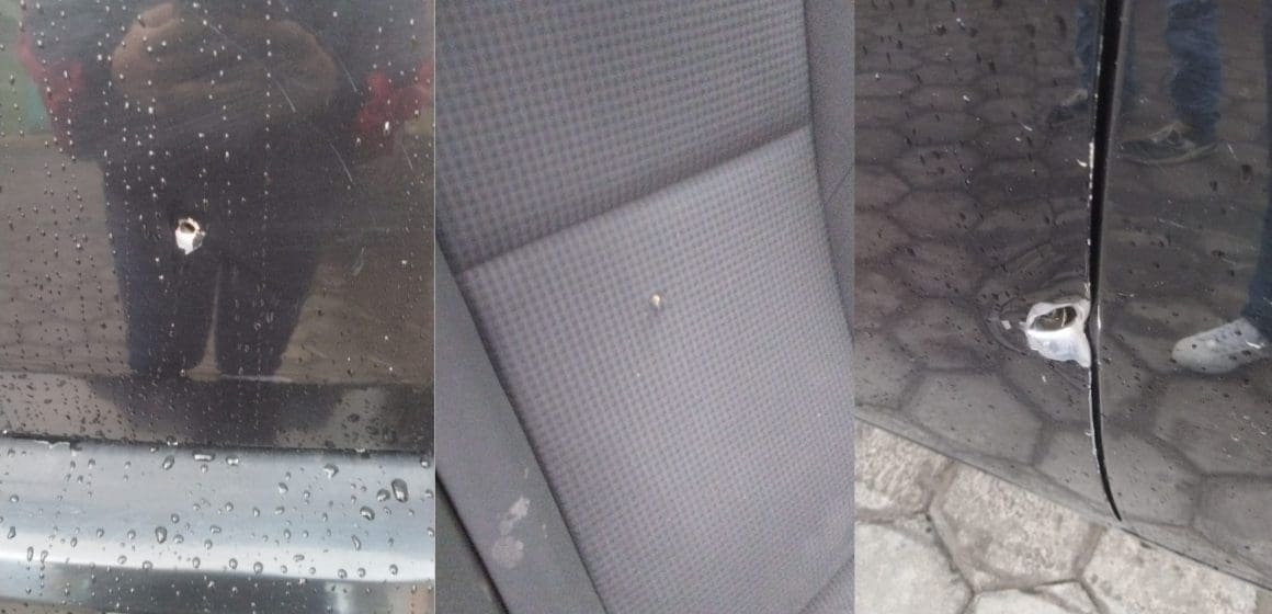 Confunden a pareja y le disparan: agentes estatales balean vehículo por error en Puebla