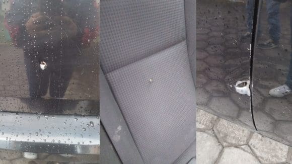 Confunden a pareja y le disparan: agentes estatales balean vehículo por error en Puebla