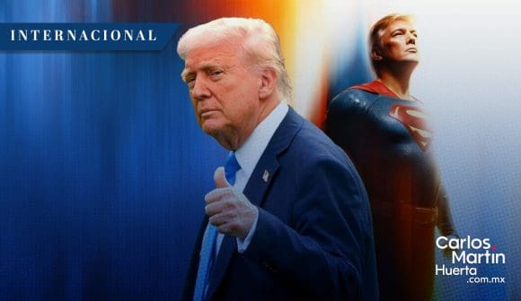 ¿Superman Trump? La Casa Blanca publicó la imagen como “símbolo de esperanza”