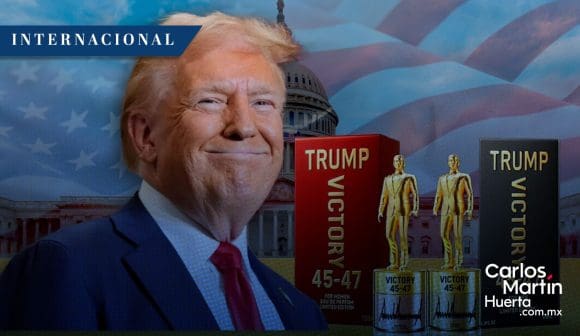 Donald Trump lanza ‘Victory’; su nuevo perfume  