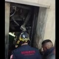 Cae elevador  del Tribunal Federal de Conciliación y Arbitraje de CDMX
