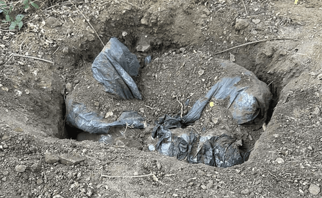 Encuentran fosa clandestina en Los Reyes de Juarez 4