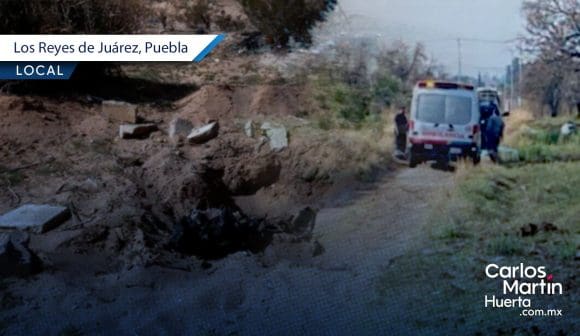 Encuentran presunta fosa clandestina en Los Reyes de Juárez