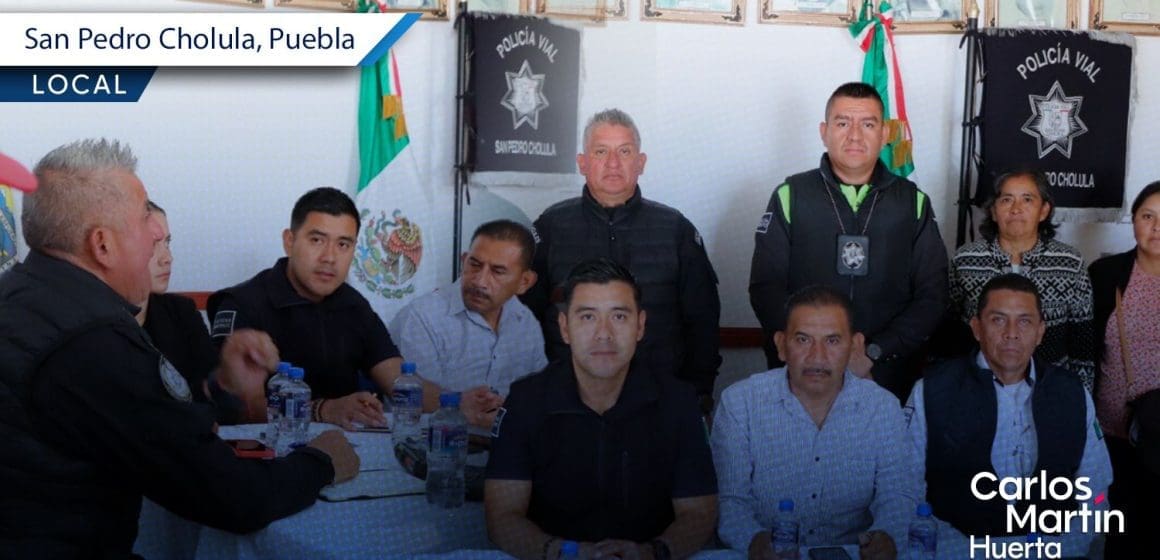 Estrategias de seguridad en San Pedro Cholula y San Cosme Texintla: Coordinación y vigilancia ciudadana