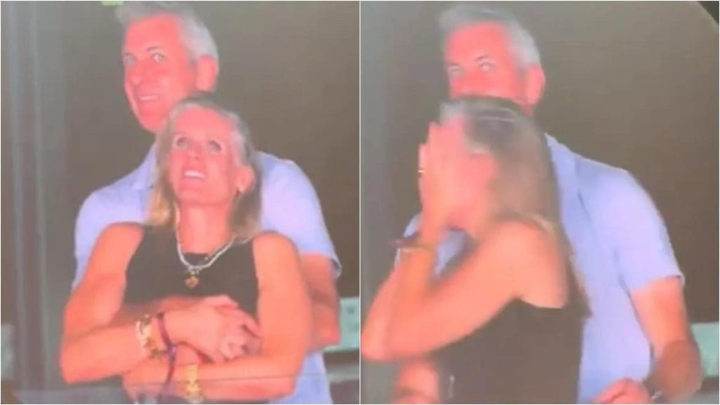 Exponen infidelidad del CEO de Astronomer en pleno concierto de Coldplay