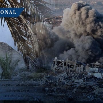 Fallecen tres personas tras ataque de Israel a iglesia católica de Gaza