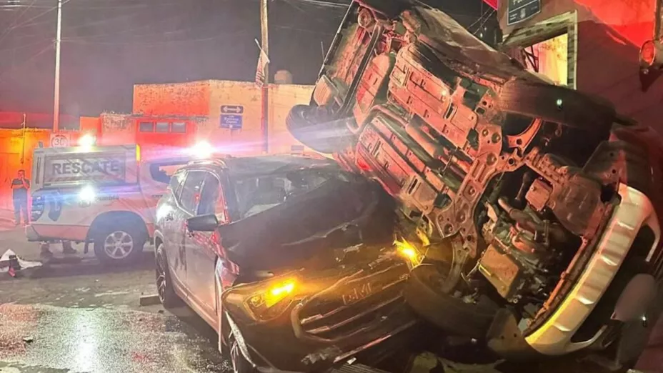 Fatal accidente en Ignacio Zaragoza; deja un muerto y dos heridas tras choque y volcadura 2 Fatal accidente en Ignacio Zaragoza deja un muerto y dos heridas tras choque y volcadura 3