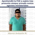 Aprehensión por homicidio doloso en grado de tentativa