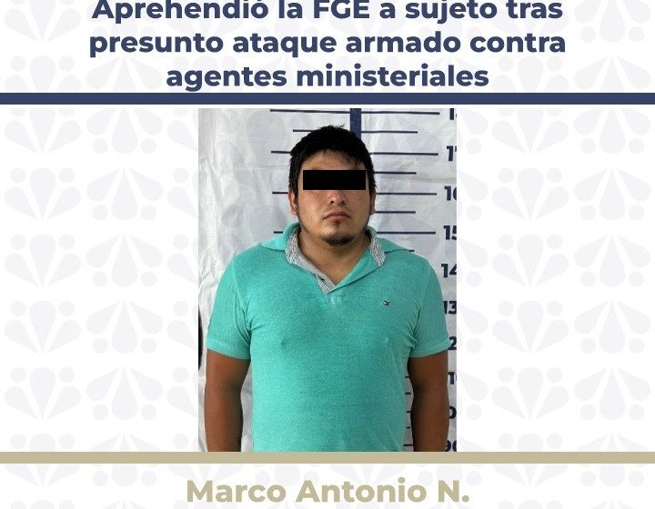 Aprehensión por homicidio doloso en grado de tentativa