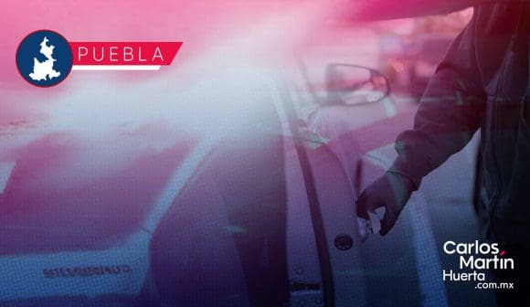 Frustran robo de BMW cerca del Hospital San José en Puebla