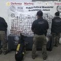 Aseguran 880 mil litros de huachicol en Tabasco y 480 kg de metanfetamina en Jalisco