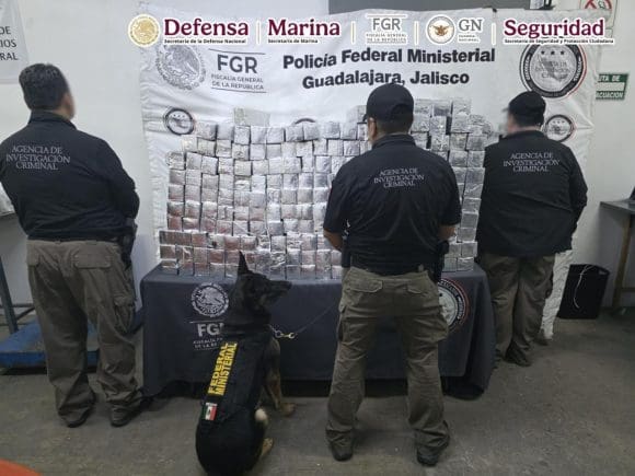 Aseguran 880 mil litros de huachicol en Tabasco y 480 kg de metanfetamina en Jalisco