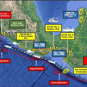 Confusión binacional: México y El Salvador discuten origen de aeronave con droga asegurada