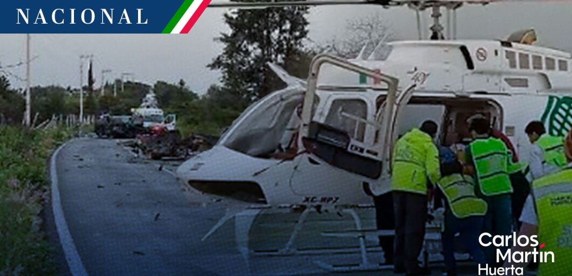 Habitante de Tepeojuma trasladado por vía aérea tras accidente de autobús Oro en Guerrero
