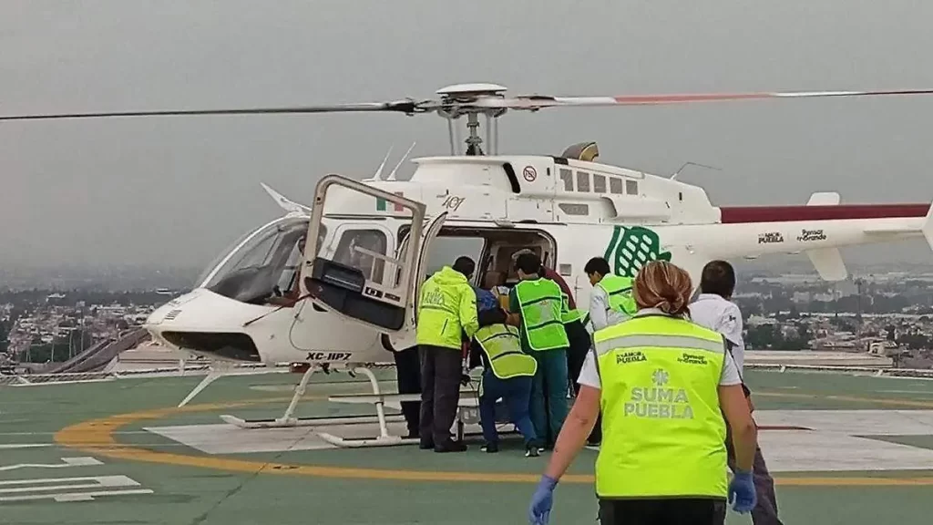 Habitante de Tepeojuma trasladado por vía aérea tras accidente de autobús Oro en Guerrero 2 Habitante de Tepeojuma trasladado por via aerea tras accidente de autobus Oro en Guerrero 2