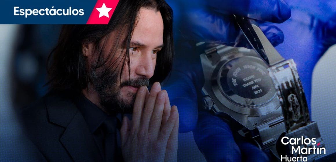 Keanu Reeves recupera relojes que le fueron robados; estaban en Chile