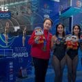 Gemelas Lía y Mía Cueva conquistan bronce en Singapur