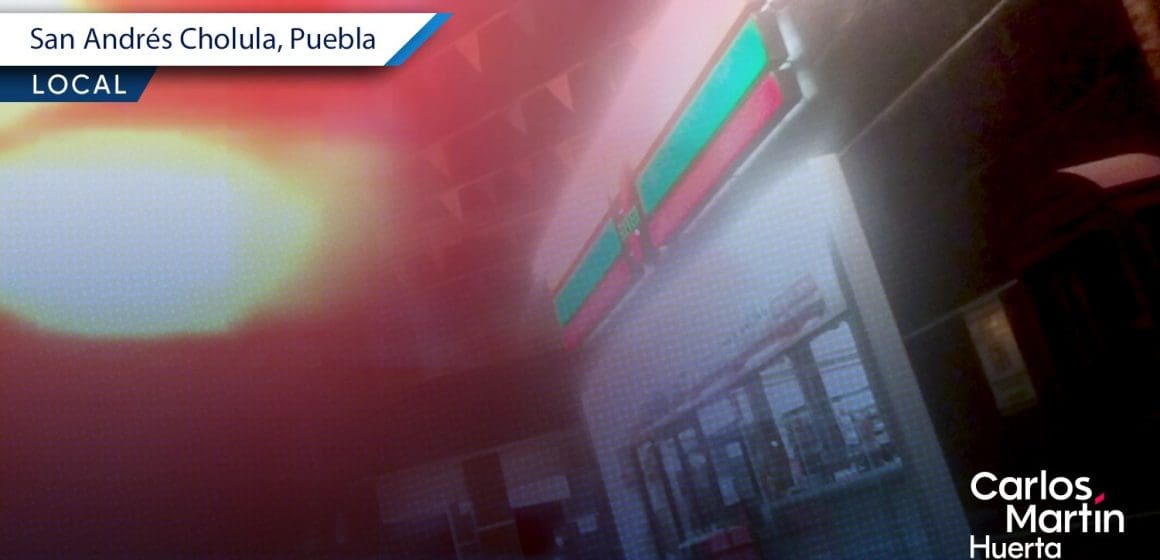 Llega joven desnudo y golpeado a Seven Eleven de San Andrés Cholula tras ser asaltado