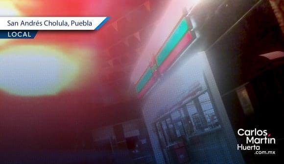 Llega joven desnudo y golpeado a Seven Eleven de San Andrés Cholula tras ser asaltado