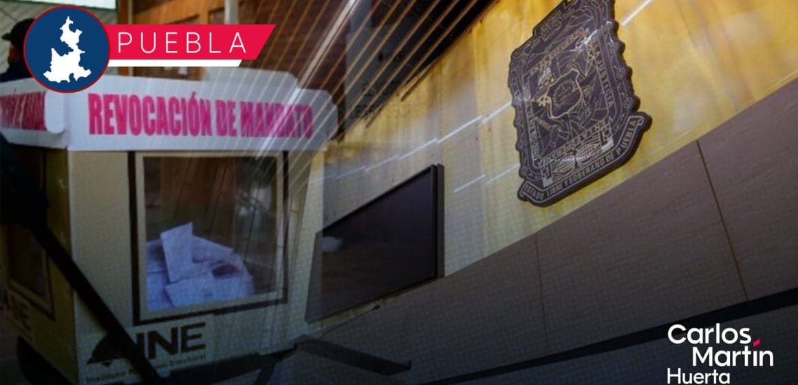 Llega la revocación de mandato a Puebla; presentan iniciativa en el Congreso