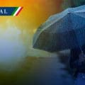 Lluvias intensas y ambiente caluroso en gran parte de México