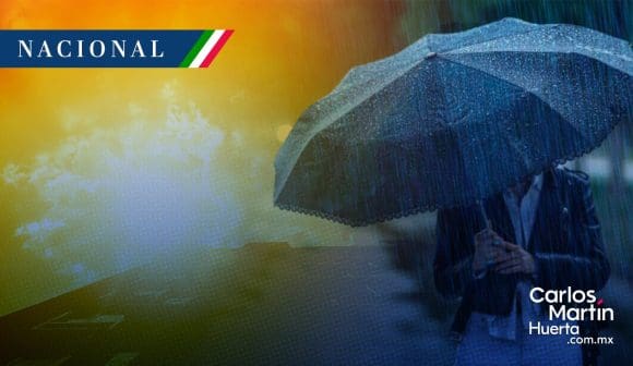 Persisten lluvias intensas por monzón mexicano y onda de calor