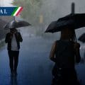 Lluvias intensas afectarán gran parte de México