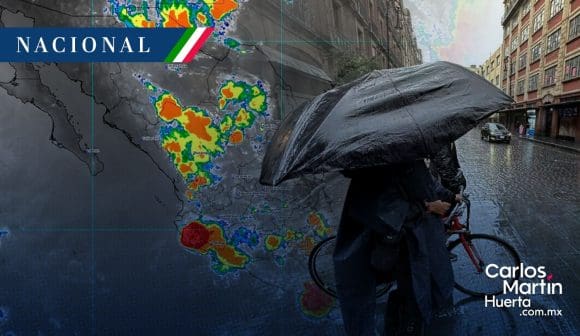 Persisten lluvias en gran parte del país y se activa nueva onda de calor en el noroeste