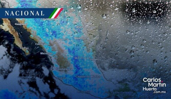 Lluvias intensas persisten en México