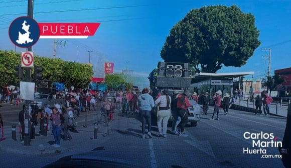 Manifestación del 28 de Octubre en Puebla: Cierres viales y rutas alternas para evitar caos