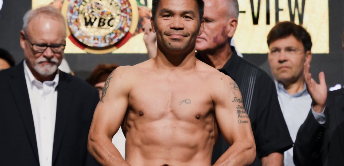 Manny Pacquiao empata con Mario Barrios; imponiendo ritmo