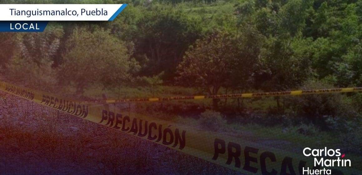 Mujer fallece tras caer a río en Tianguismanalco