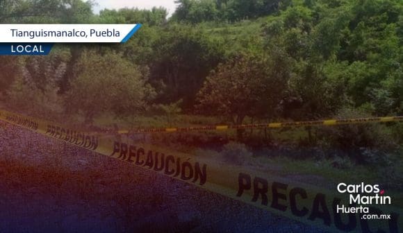 Mujer fallece tras caer a río en Tianguismanalco